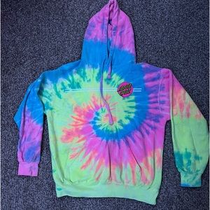 Rainbow Santa Cruz Sweatshirt